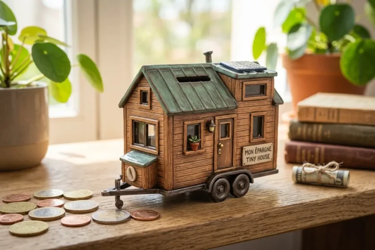 tiny house tirelire