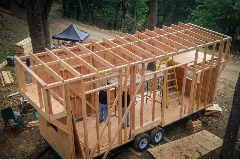 tiny house construction