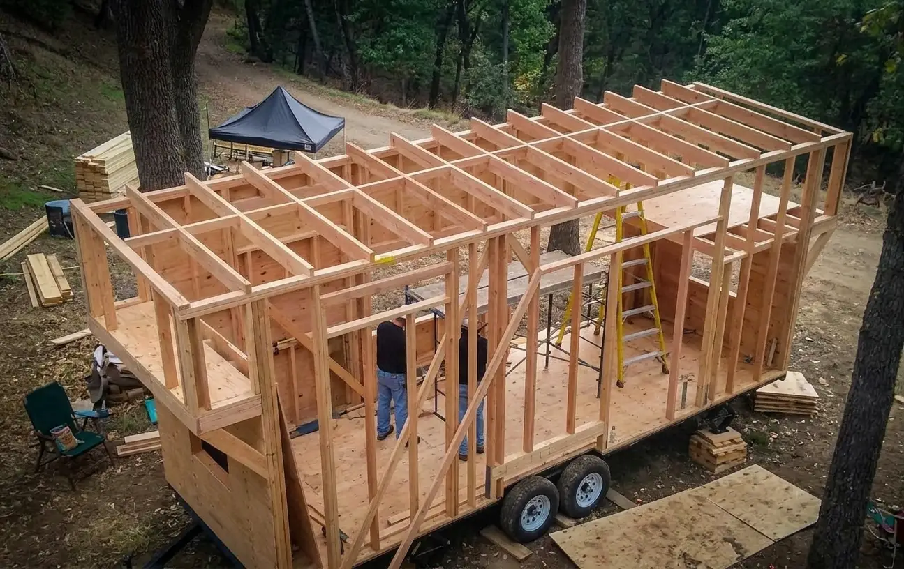tiny house construction