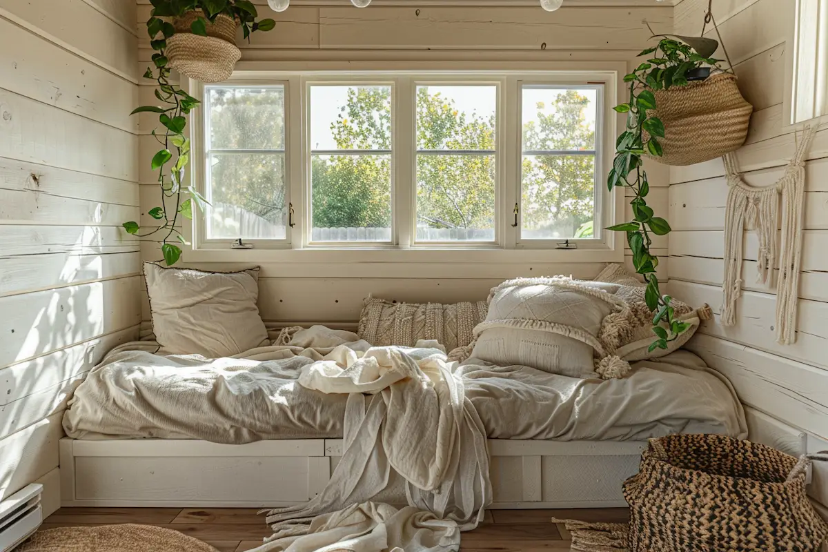 tiny house deco Boheme chic