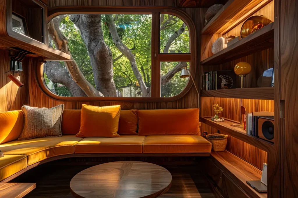 tiny house mid century
