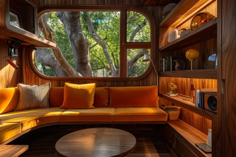 tiny house mid century