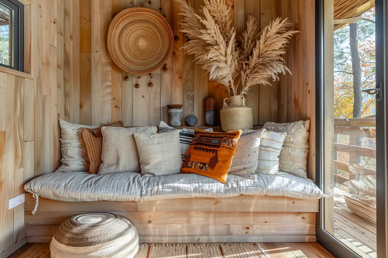 deco tiny house safari style