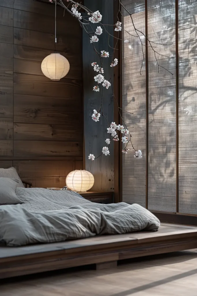 tiny house deco japandi chambre